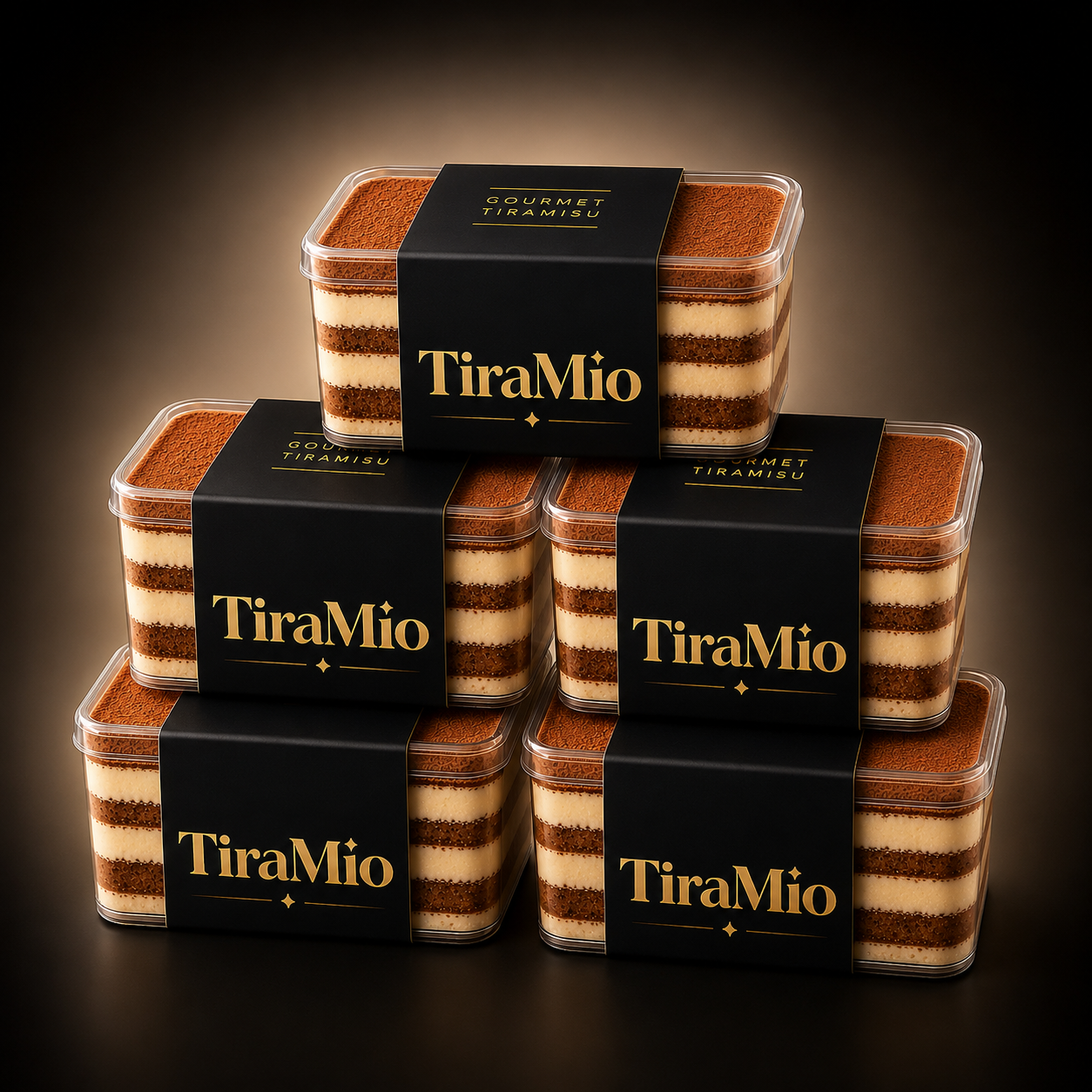 The Classic - Pack of 5 tiramisu hamper
